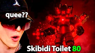 ¿TITAN SPEAKERMAN MEJORADO?😮 - ¡Volvió Skibidi Toilet!😎 Skibidi Toilet 80