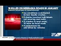 18 killed on Nebraska roads in January