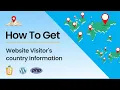 How to get Website Visitor s Country Information Free Tutorial for Wordpress HTML or CMS