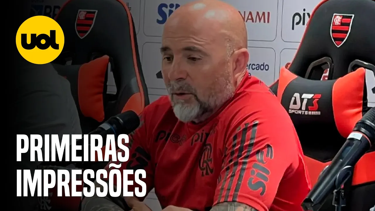 PVC traz as PRIMEIRAS IMPRESSÕES sobre Sampaoli no Flamengo