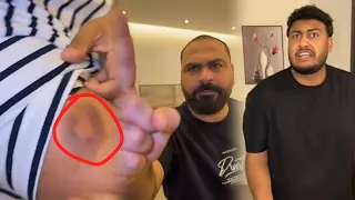 انذار اخير من الجن  ضربوه وهو نايم      دندنها