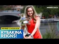 Lagu Elena Rybakina Stuns In Red Dress As She Gives Australian Open Winners' Interview!