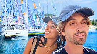 Salon nautique de Cannes : Incroyable visite ( voilier Coraille )