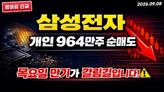 [삼성전자 주가전망] (장마감) 개인 964만주 던졌는데 주가는 올랐다.. "이 수급" 뒤집힌 자리 #삼성전자주가전망 #삼성전자수급 #삼성전자