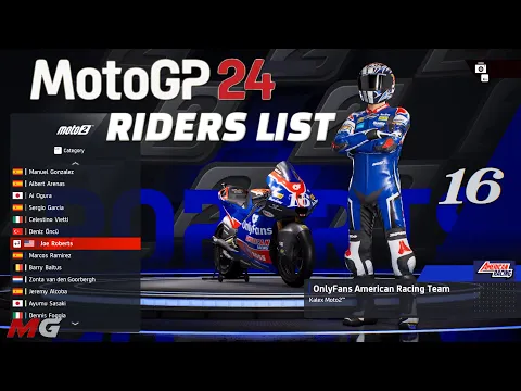 Download MP3 MotoGP 24 - All Bikes \u0026 Riders List - Moto2 Class