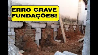 O MAIOR ERRO NAS FUNDAÇÕES ESTÁ AQUI!!!