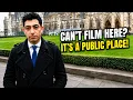 Salty Reporter Blocks Camera Claims Filming s Illegal