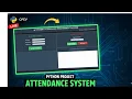 In 2 minute Fast Student Attendance Management System in Python GUI Database