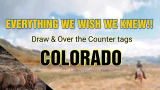 The best tags in Colorado you can get with zero points DRAW AND OVER THE COUNTER STRATEGIES