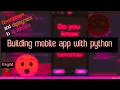 Build a mobile app with python Kivy Kivymd