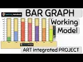 Maths Working Model Bar Graph Working Model Project TLM Maths lab activities