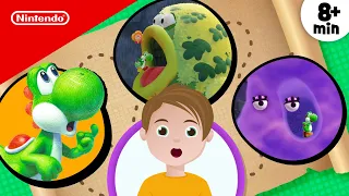 Yoshi Scavenger Hunt For Kids 😮 Yoshi and the Mysterious Book 🔎 | Play Nintendo