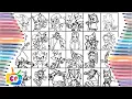 Sonic the Hedgehog ALL Characters coloring Sonic characters Sonic the Hedgehog 3