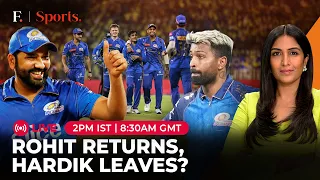 LIVE: Will Rohit Sharma Trigger Another IPL Captaincy Shake-Up? | First Sports With Rupha Ramani