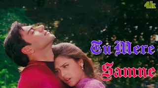 Tu Mere Samne Me Tere Samne 4k Video Song | Chori Chori | Ajay Devgn \u0026 Rani Mukerji, Sonali Bendre