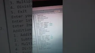 CALCULATOR APPLICATION using SWITCH in Java