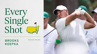 Brooks Koepka s Second Round Every Single Shot The Masters