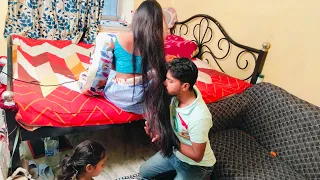 Hair Play By Student S Mom New Long Hair Story Video Diya S New Video 