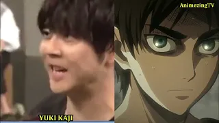 Eren Jaeger Voice Actor Attack On Titan Japanese Seiyuu 