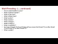 Core Java Interview Questions 2020 - Multithreading 100 Guarantee