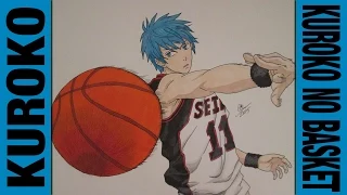 speed drawing tetsuya kuroko kuroko no basket