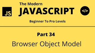 The Modern JavaScript Tutorial Part 34 Browser Object Model Tech Quick Learner
