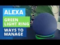 Alexa Green Ring Light How to Answer Dismiss Disable or Fix
