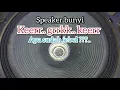 Lagu Memperbaiki speaker yang berbunyi kreek