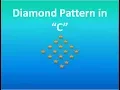 Diamond Pattern in C
