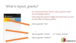 38 Android layout gravity Android User Interface Tutorials