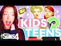 Download Lagu Raising 8 AGED DOWN TOWNIES into Teens in The Sims 4 (while living off the grid)