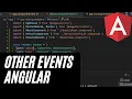 Other Angular Events Like MouseEnter and More - Relearning Angular Part 14