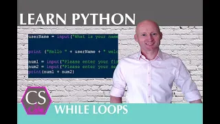 WHILE LOOPS IN PYTHON How to use while loops for beginners Use a while loop to check a password