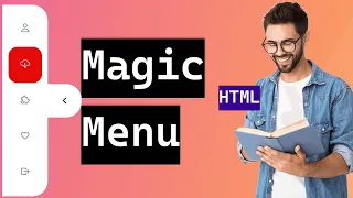 How to Create Magic Menu Icon - Vertical Tab Menu