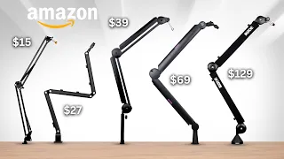  15 vs 130 microphone which microphone arm stand is best for your setup 
