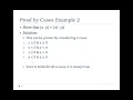 CMPS211 Proofs Part 2
