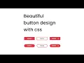 Simple Button design with css rounded with icon