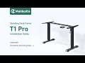 Assembly Guides Maidesite T1 Pro Standing Desk Frame