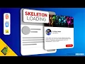 Build Skeleton Loading Animation With CSS JS
