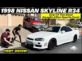 1998 Nissan Skyline R34 GT-T FINALLY LEGAL IN THE US Test Drive