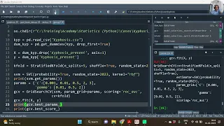 Hyper-parameter Tuning GridSearchCV Sci-Kit Learn