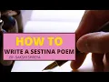 Lagu || How to write a Sestina Poem||