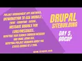 Drupal Day 5 ECA Event Condition Action and Message modules for creating notifications