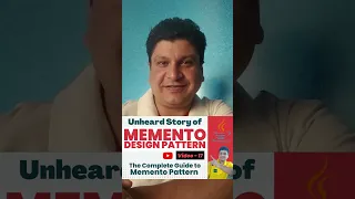 Memento Design Pattern Tutorial Short with Java Code Example for Beginners