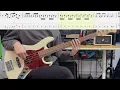 【Bass tab】ロクデナシ - 草々不一 / Rokudenashi - Sincerely Yours ベース弾いてみた