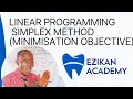 Linear Programming Simplex Method Minimisation Research