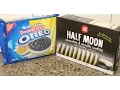 Nabisco Oreo vs Lucky s Half Moon Golden Chocolate Sandwich Cookie Blind Taste Test