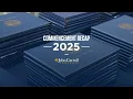 2025 Commencement Recap