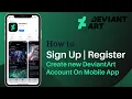 Sign Up DeviantArt - How to Join Deviantart