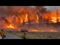 Oregon Wildfire Update I-84 Highway Closed Warm Springs State of Emergency